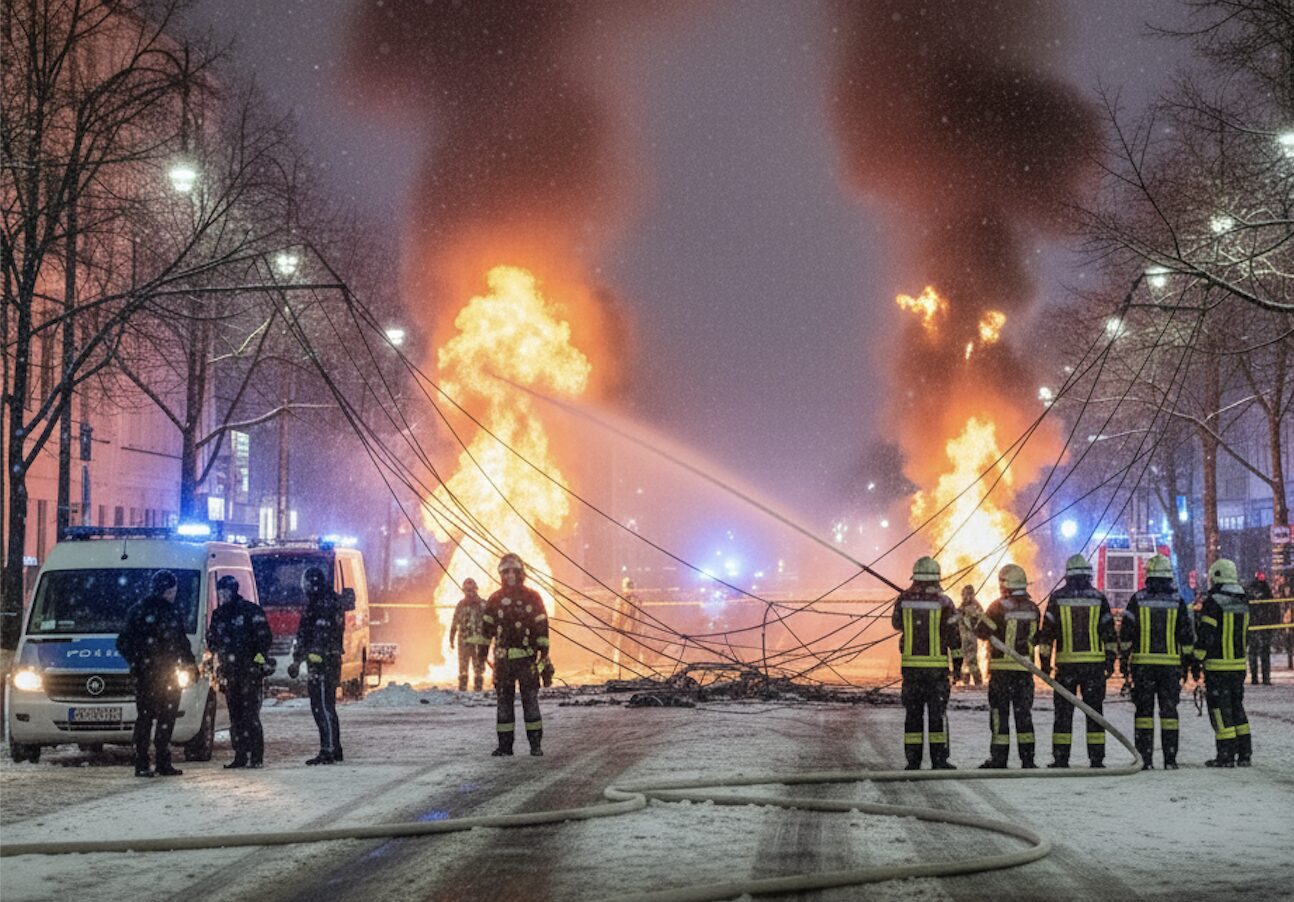 Berlin Blackout: Militant ‘Volcano Group’ Knocks Out Power to Homes and Hospitals